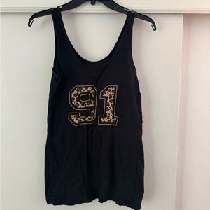 Girl Size Large 11/13 Animal Print Tank Top